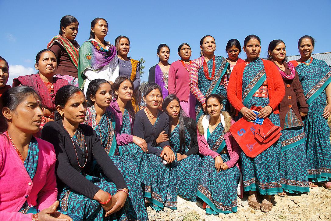 In einer Genossenschaft organisierte Dalit-Frauen, Nepal. Der LWB unterstützt ausgegrenzte Gruppen dabei, ihre Rechte einzufordern. Foto: LWB/C. Kästner