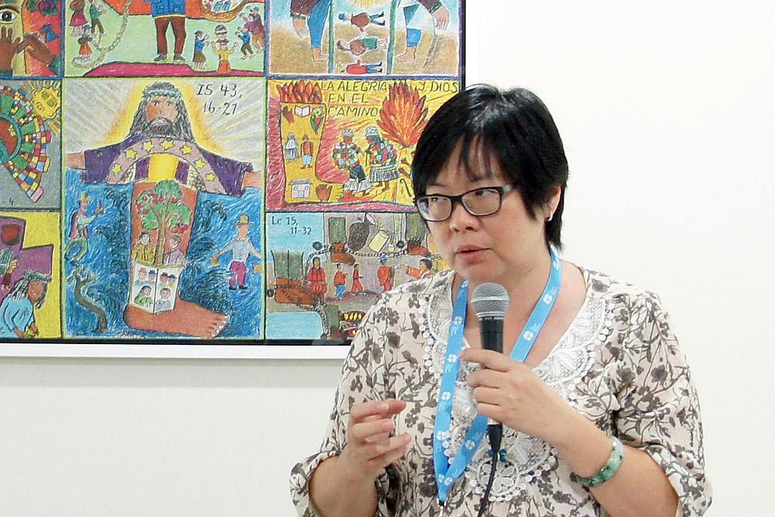 Pfarrerin Au Sze Ngui bei der FKG-Asien-Tagung 2014. Foto: LWB/C. Rendón