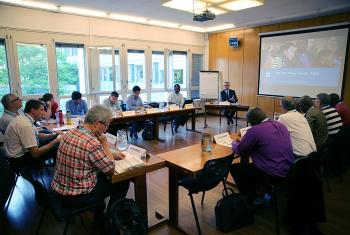 Eleven leaders from LWF member churches are meeting in Geneva 12-18 September, to share and learn about vocation in their respective churches and in the global LWF communion. Photo: LWF/S. Gallay