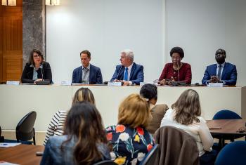 Members of the panel discussing prospects for peace and human rights in Colombia. Photo: LWF/A. Danielsson