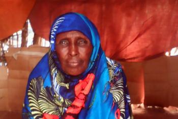 Khadija in her home. Photo: LWF Kenya-Djibouti 