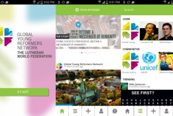LWF on the move - keep up to date with the new LWF youth app, Young Reformers