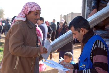 The LWF assists Syrian refugees inside Za’atari camp and in Jordanian host communities. Photo: LWF Jordan