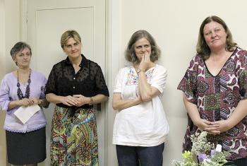 Rev. Blasi with fellow women Brazilian church leaders