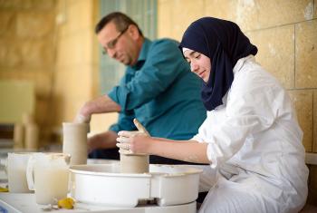 Through the Augusta Victoria Hospital and the Vocational Training Program, The LWF Jerusalem program has been assisting Palestinian refugees for 70 years. Photo: LWF / M. Renaux