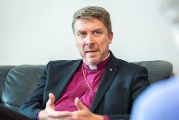 Archbishop Urmas Viilma, head of the Estonian Evangelical Lutheran Church Photo: LWF/A. Hillert 