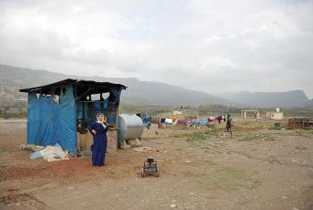 The LWF is helping camp residents prepare for winter in northern Iraq. LWF/Seivan Salim