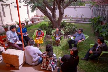LWF regional and global gatherings provide space to reflect together on diverse contexts and identify common strategies and themes. In this photo; an intergenerational discussion at the 2019 Leadership Conference for the Latin America and Caribbean & North America regions, in Lima, Peru. LWF/A. Danielsson
