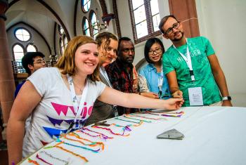 LWF youth have significantly advanced the communion’s advocacy priorities including climate justice and peace building. Photo: LWF/Johanan Celine P. Valeriano