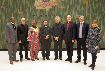 LWF and ILC representatives at the January 2015 meeting in Geneva. Photo: LWF/S. Gallay