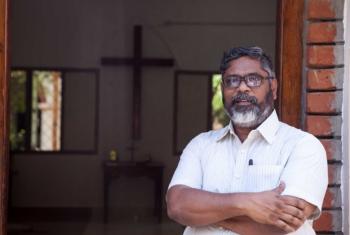 The executive secretary of the United Evangelical Lutheran Churches in India, Rev. Joshuva Peter, says the disease “is exposing once again India’s deep economic divide” with the country’s poorest people being hardest hit by restrictions aimed at curbing the spread of infections. Photo: Vinod Baluchamy/UELCI.