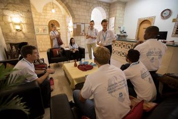 Peace messenger training in Jerusalem. Photo: LWF/ B. Grey