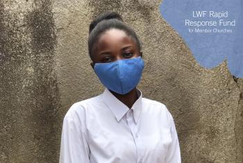 “Wear a mask. Respect the regulations and restrictions. The disease is still out there.” This is Ms Sandrine Ilunga’s message to fellow youth, as DRC eases COVID-19 restrictions and her church, the Evangelical Lutheran Church in Congo, reaches out to students and their families. PHOTO: ELCCo