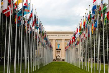The United Nations headquarters in Geneva where the 45th regular session of the Human Rights Council is taking place. Photo: Unsplash/Mat Reding