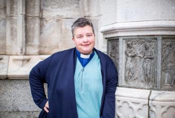Rev. Charlotte Frycklund serves as the Church of Sweden’s “internet priest.” Photo by: Argument/Pierre Eriksson