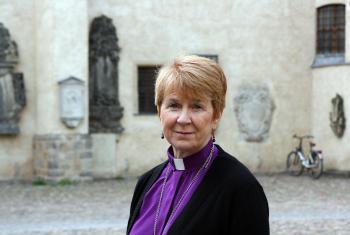 Bishop Deborah Hutterer of the Grand Canyon Synod, Evangelical Lutheran Church in America. In this Voices from the Communion interview, she talks about the church’s ministry of serving migrants, changing populist rhetoric, and being open to change. Photo: LWF/A.Weyermülle