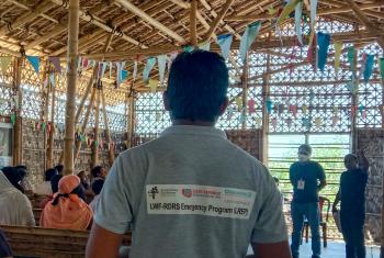 Before starting any new activities for Rohingya refugees, RDRS Bangladesh staff carry out a comprehensive needs assessment with the local community to make sure that vulnerable people can access the support and services they need. All photos: RDRS Bangladesh/B. Wadud