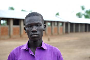 A fast-track education scheme run by the LWF allows Abdulai al Riziq to continue his education. Photo: C.Kästner