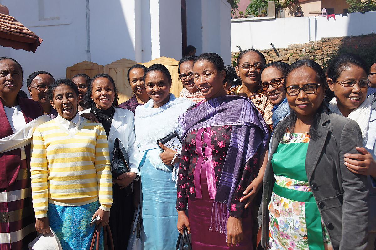 Teilnehmerinnen an Feierlichkeiten der Madagassischen Lutherischen Kirche. Foto: MLK