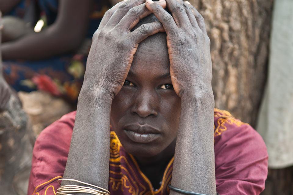 Achol Agol lost her father and brother in a cattle raidersâ attack on her town in Jonglie State, South Sudan. Â© LWF/Melany Markham
