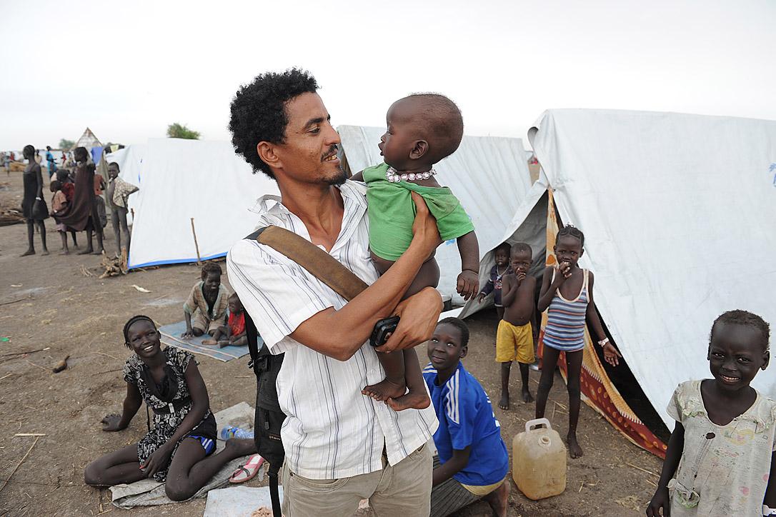 Alemayehu at Leitchuor refugee camp in western Ethiopia. Photo: Christof Krackhardt/Bread for the World