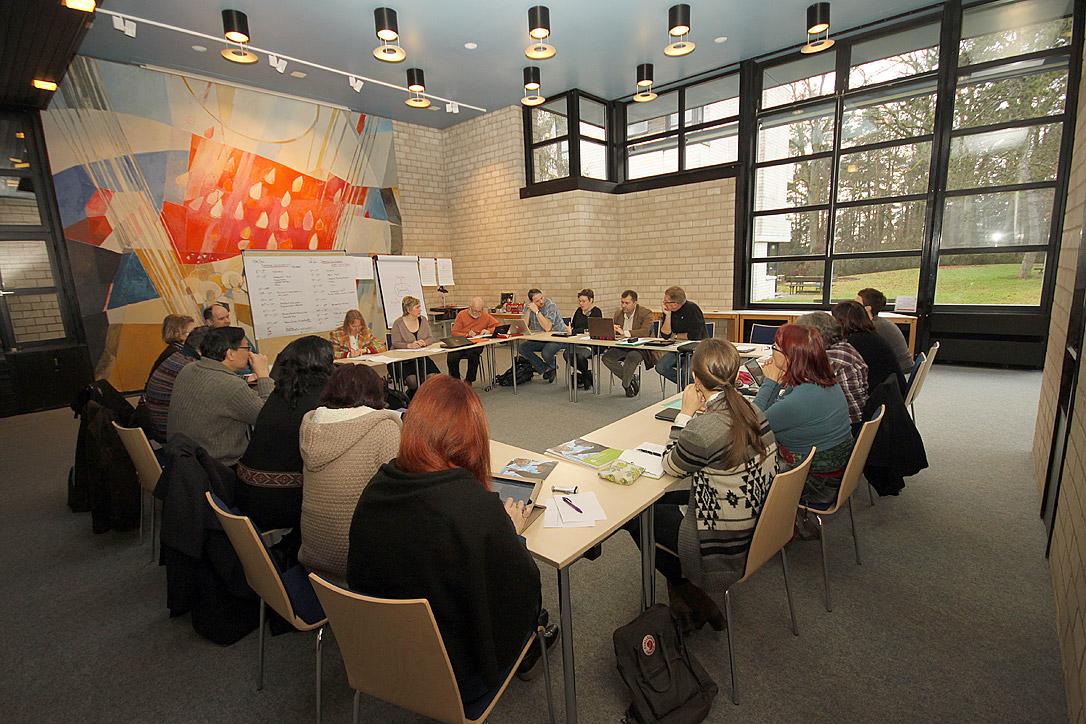 2014 Workshop on Convivial Economy in Nuremberg Germany. Photo: LWF