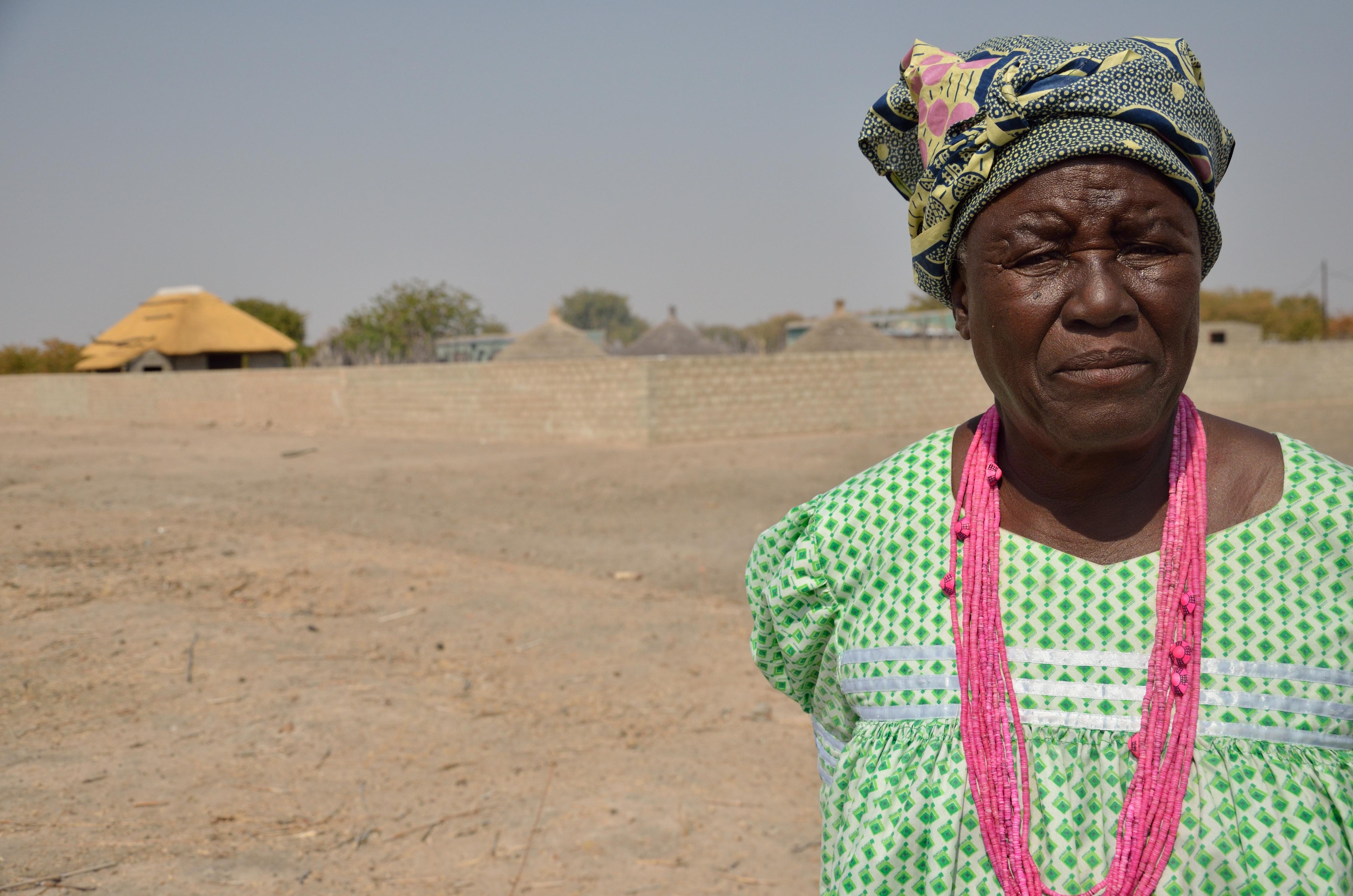 âThe worst drought I have ever seen.â Tusnerde worries for her village. Photo: LWF/ Thomas Ekelund