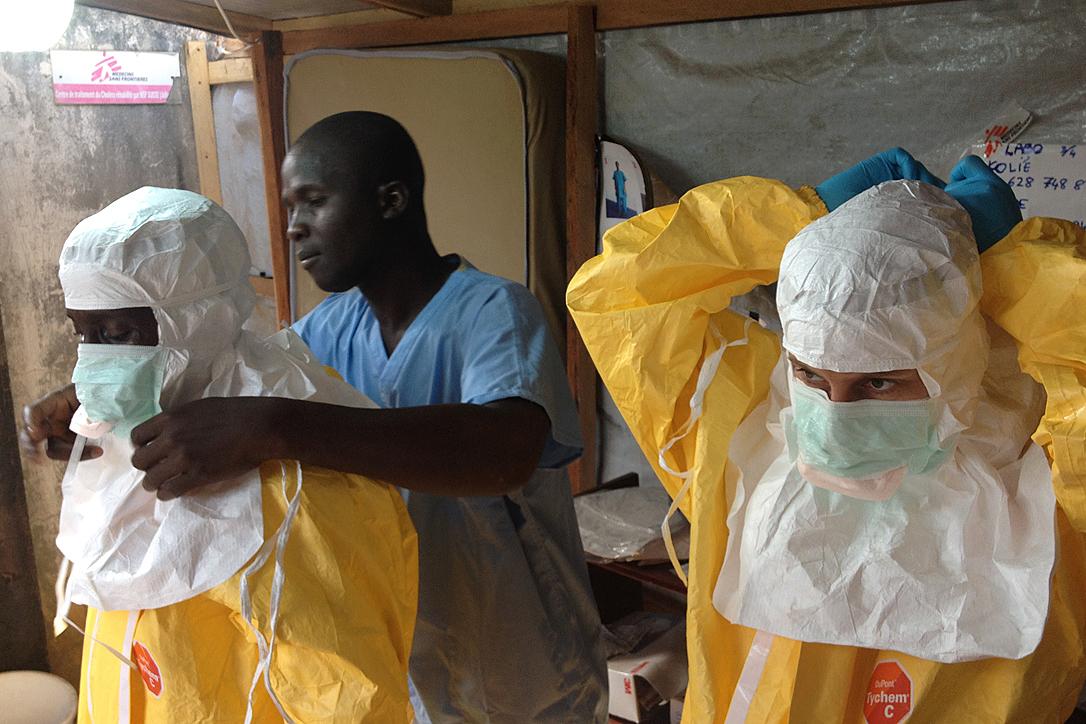 Ebola, for which there is no cure or vaccine, is one of the most deadly viruses, killing up to 90 percent of those infected. Â© EC/ECHO, Creative Commons Share-Alike (CC-BY-SA)