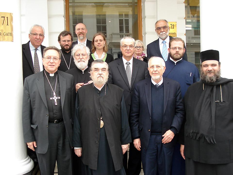 Vorbereitungstreffen für die 16. Tagung der Gemeinsamen lutherisch-orthodoxen Kommission. London, Großbritannien 5.-10. Mai 2012. Foto: Das Ökumenische Patriarchat