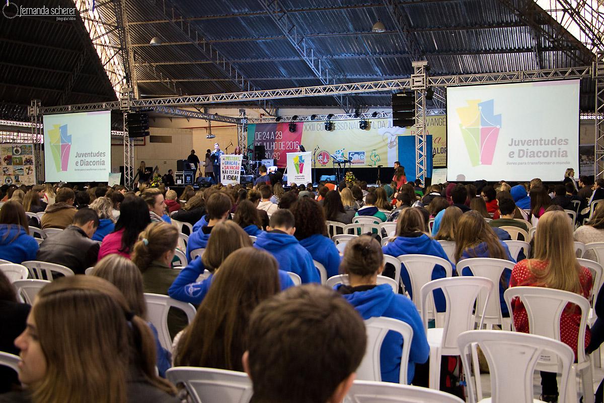 Nationaler Jugendkongress 2016 der Evangelischen Kirche Lutherischen Bekenntnisses in Brasilien. Foto: F. Scherer
