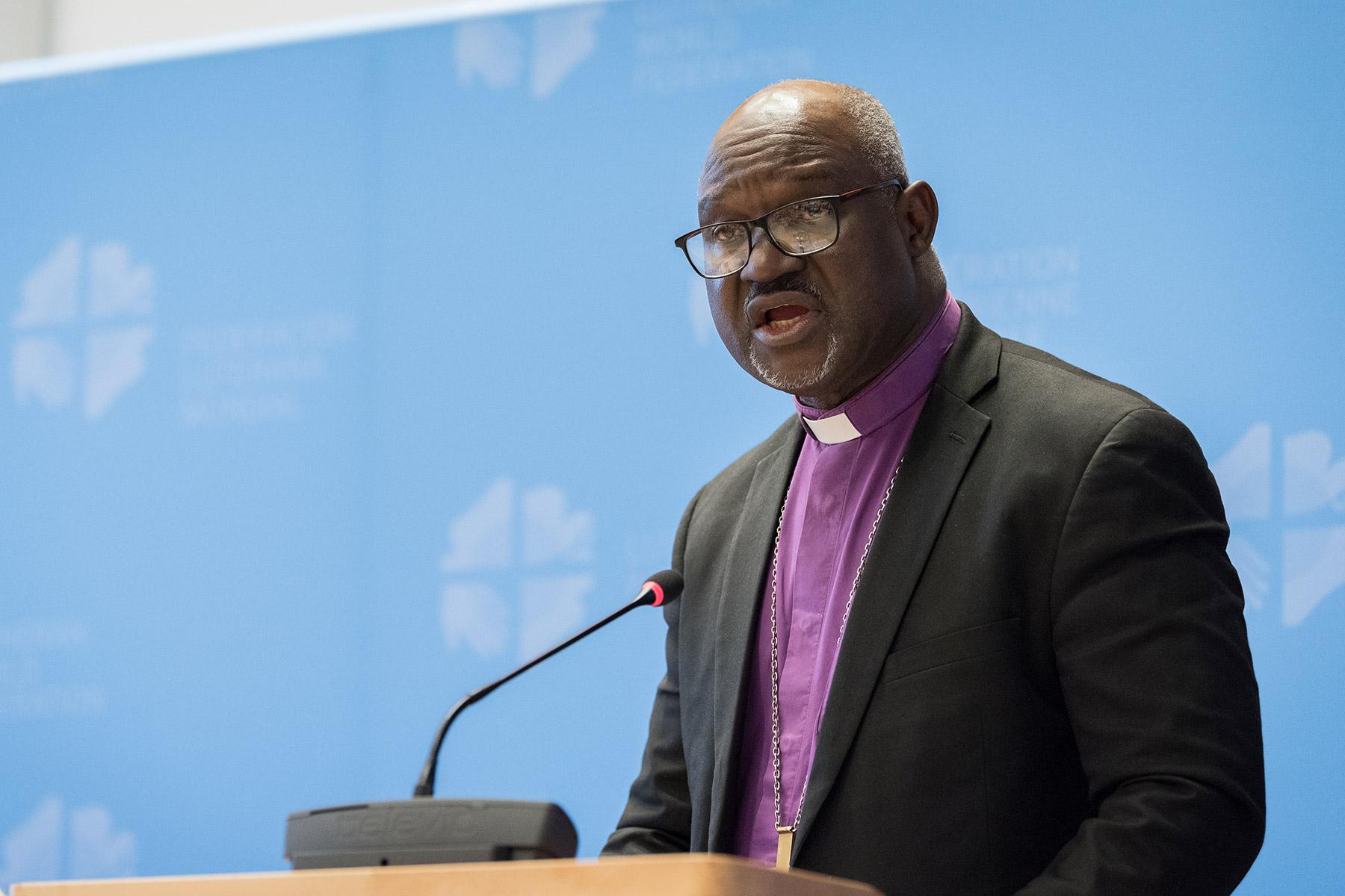LWF President Archbishop Dr Panti Filibus Musa. Photo: LWF/A. Hillert