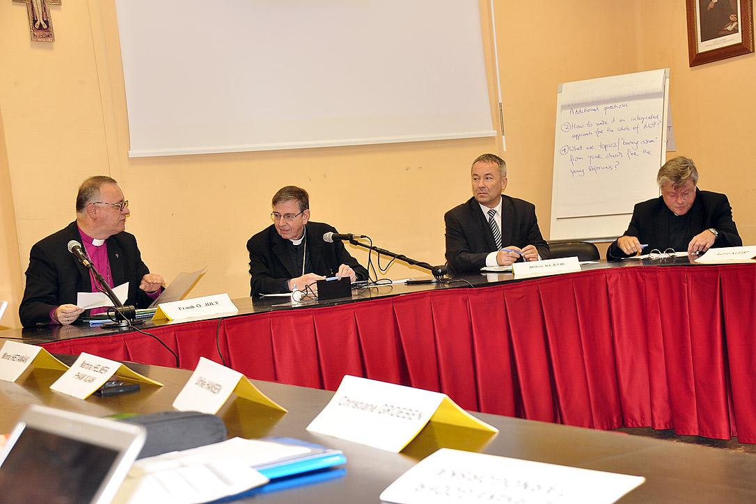 Participants at the panel discussion on the 2017 Reformation anniversary. Photo: Gerhard Frey-Reininghaus