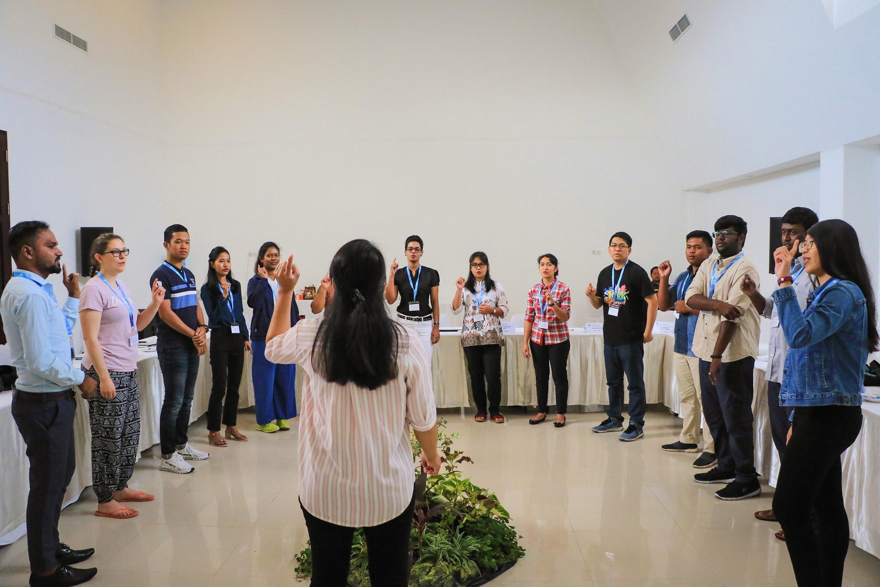 Morning Devotion during the Global Young Reformersâ Network 2.0 Asia Regional Meeting in 2019. Photo: LWF/Johanan Celine Valeriano