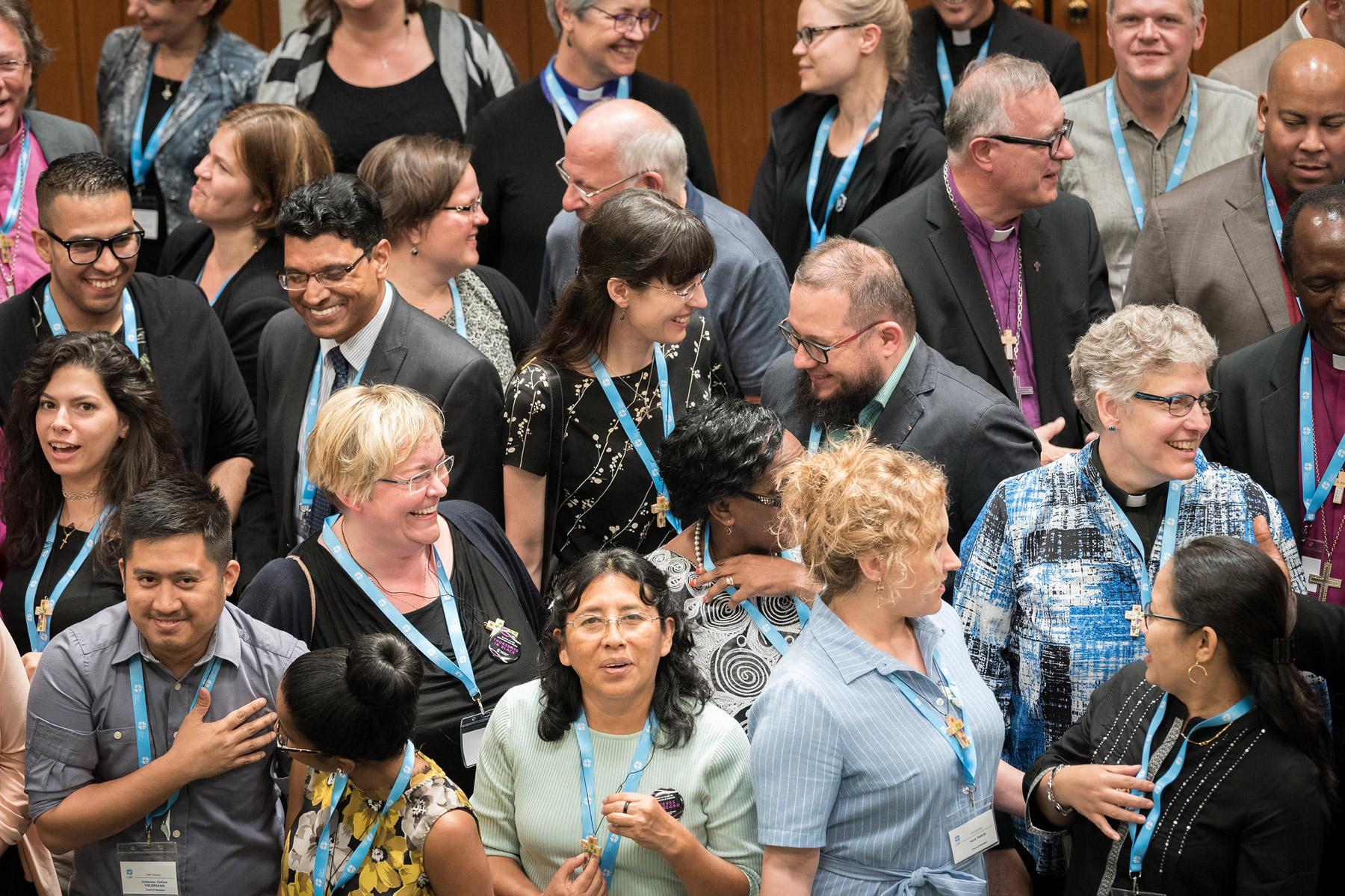 The LWF Council meets yearly and is the highest authority of the LWF between assemblies. The 2018 LWF Council met in Geneva. Photo: Albin Hillert/LWF