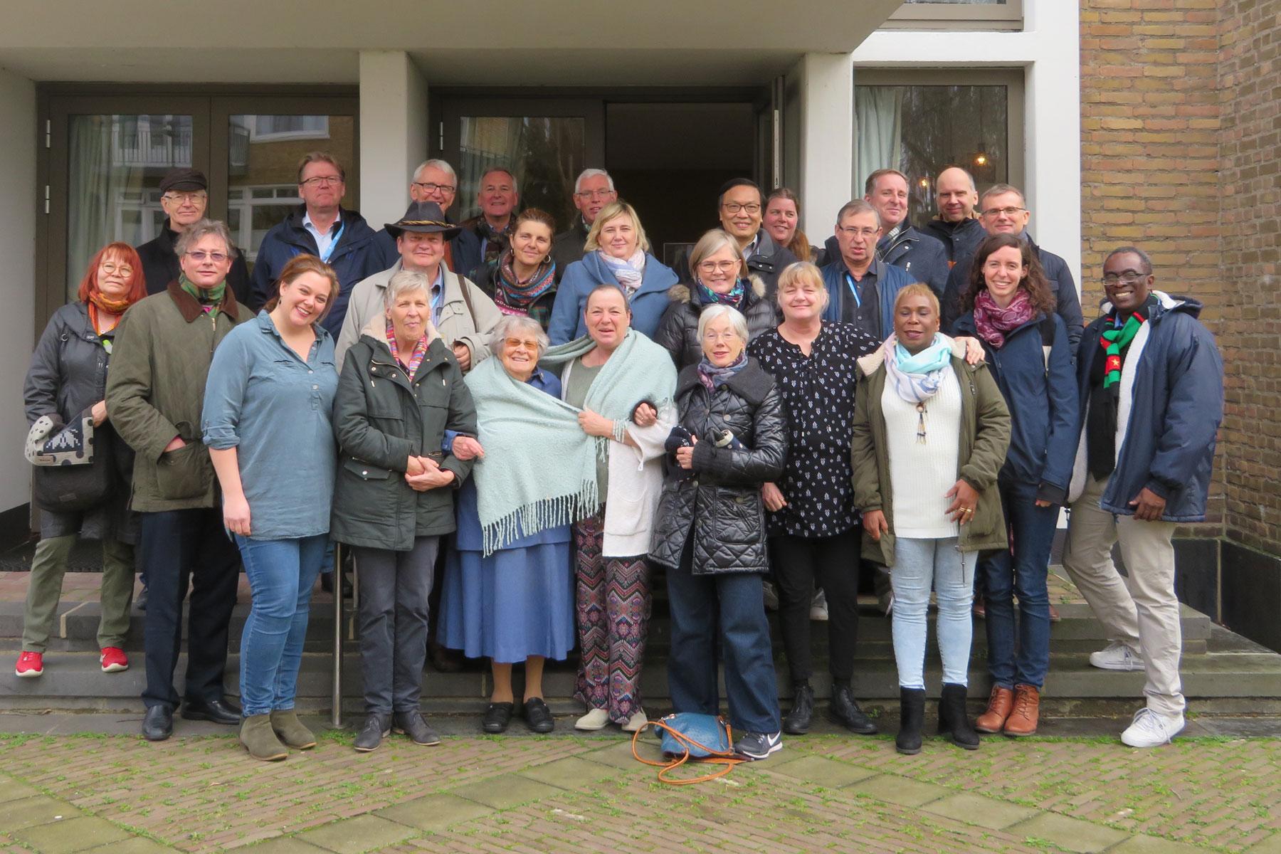 Participants of last year's workshop âPeople on the Move - Responding to Growing Diversityâ which took place in Amsterdam, Netherlands. Photo: PKN/Hanne Wilzing