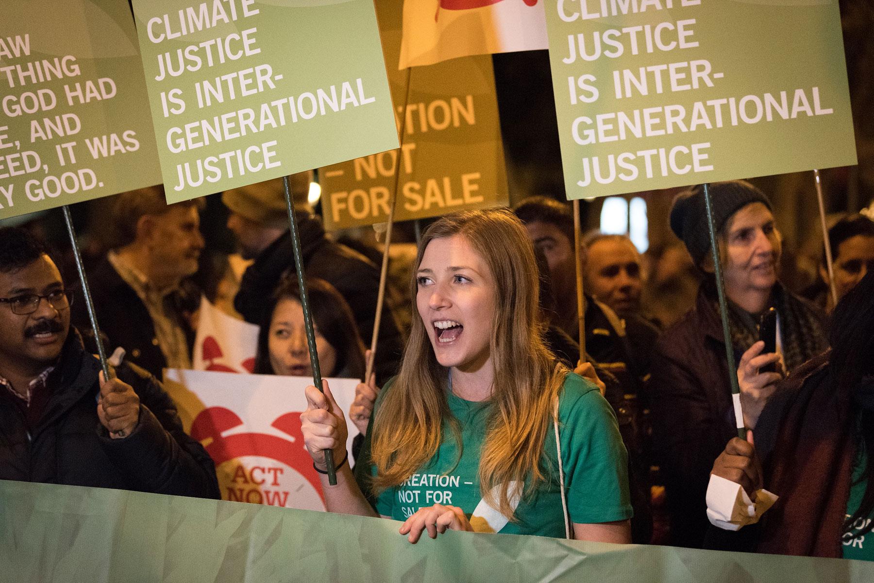 There is no planet B. Young people deserve a future without a climate crisis. Photo: LWF/Albin Hillert