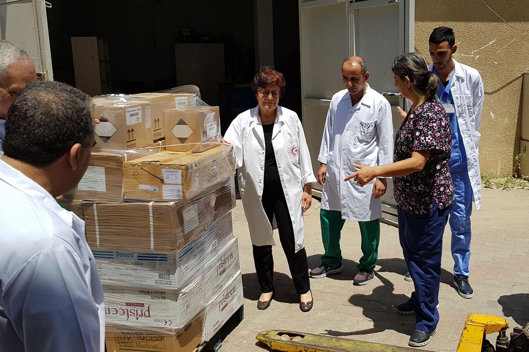 Kirchen und humanitäre Hilfsorganisationen fordern die US-Regierung auf, in dieser Zeit der weltweiten Pandemie „Mitgefühl zu zeigen und den Bedürftigen zu helfen“. Foto: LWB/Shaban Mortaja (Juzoor Gaza)