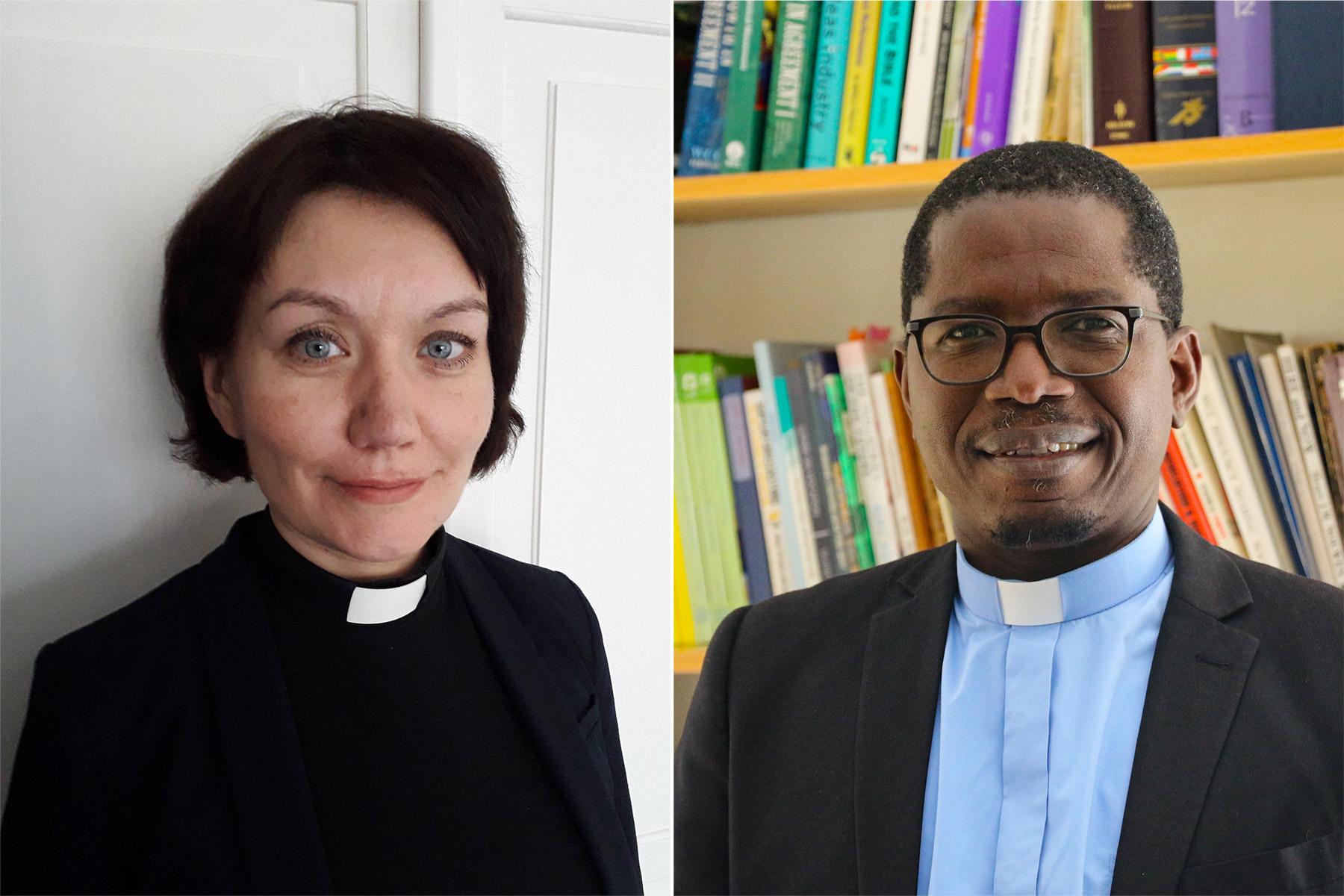 Rev. Anne Burghardt and Rev. Dr Kenneth Mtata. Photo: Composite