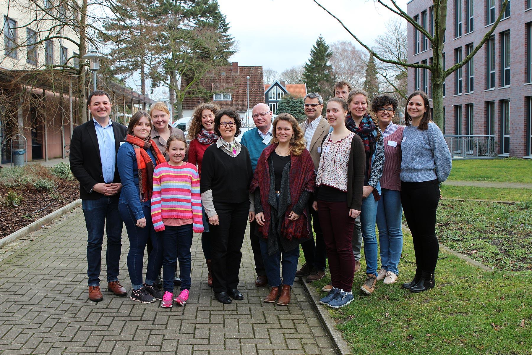 GNC/LWF scholarship holders and staff met in Hanover, Germany. Photo: LWF/A. WeyermÃ¼ller