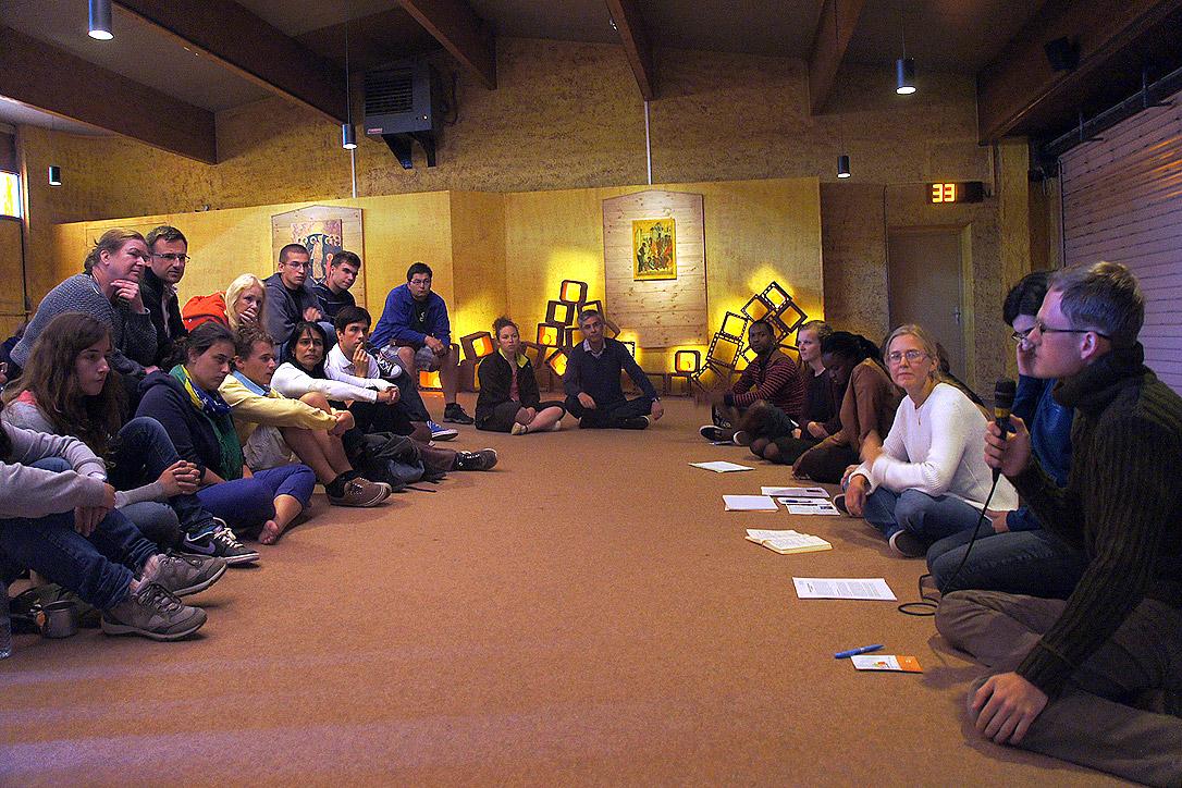 The LWF Young Reformers Steering Group members participated in the 2014 meeting of the ecumenical community of TaizÃ© in France. Photo: LWF/ C. KÃ¤stner