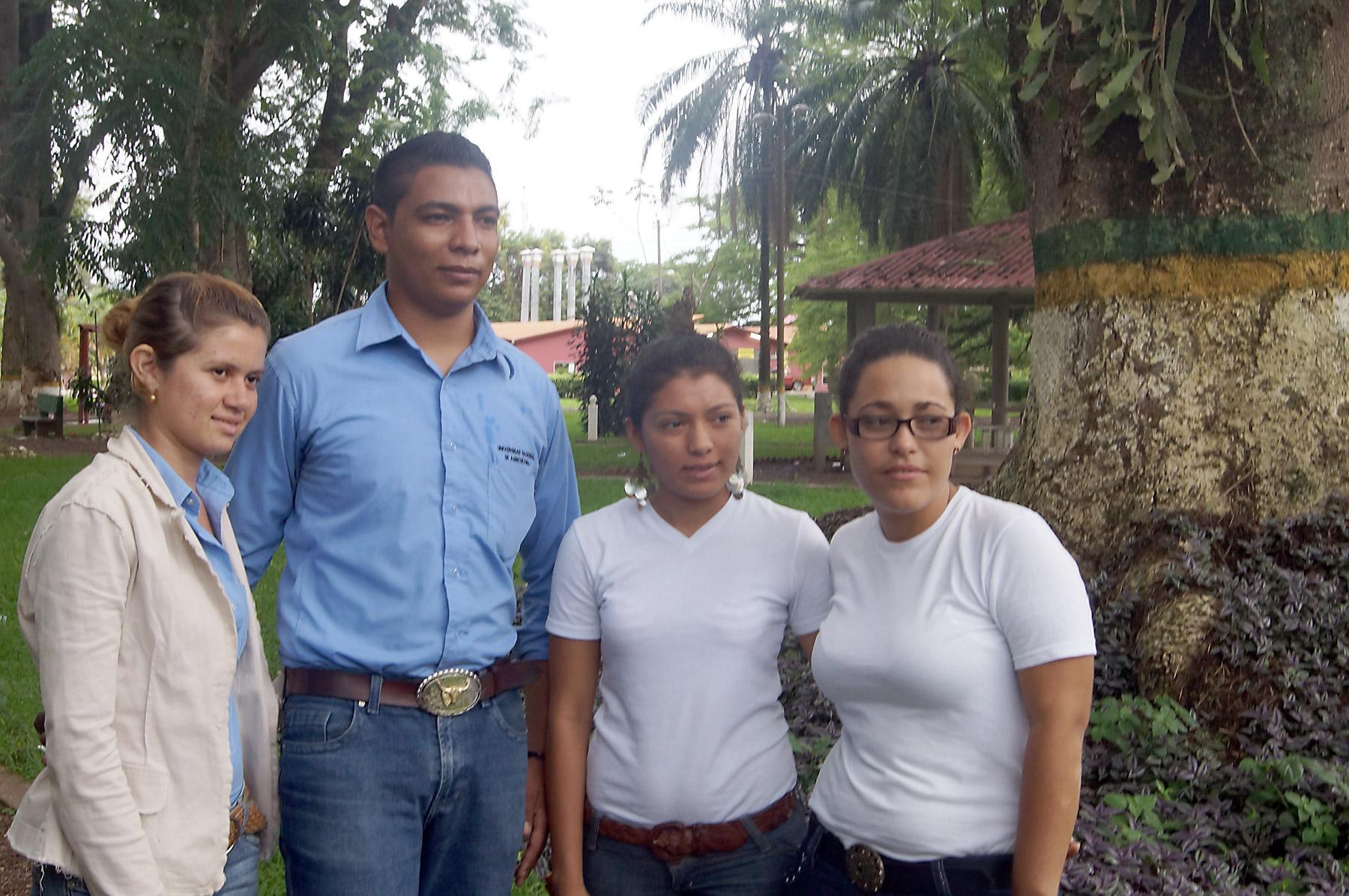 A group of participants in the LWF-run PACOS course. Photo: LWF Central America/M. Salinas