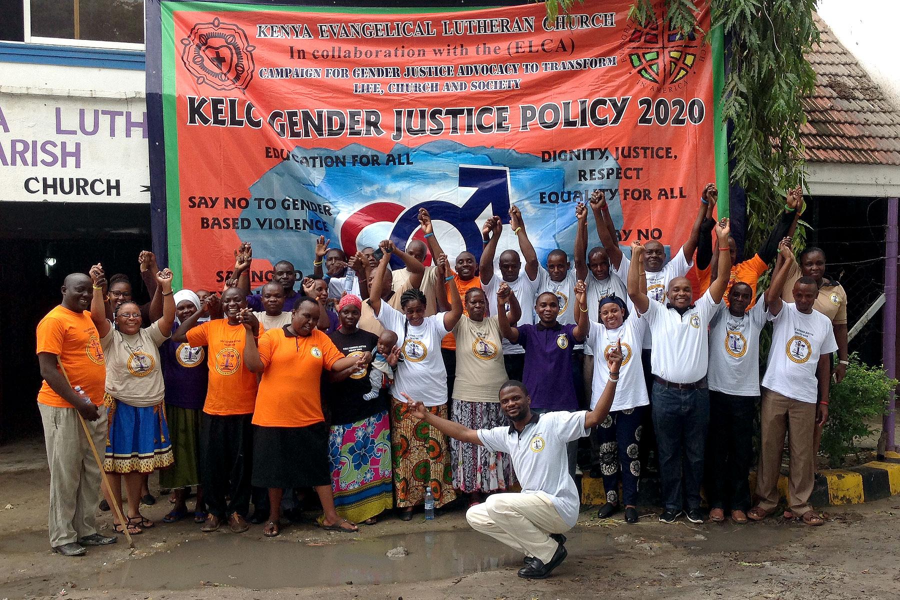 Workshop und Kampagne für die Gleichstellung der Geschlechter in Kenia. Foto: LWB/ALCINET