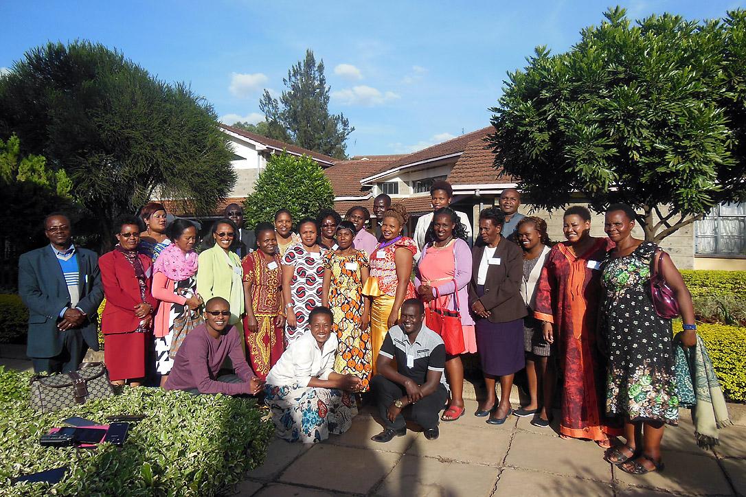 VertreterInnen afrikanischer lutherischer Kirchen erklärten sich solidarisch mit den Opfern der weiblichen Genitalverstümmelung. Foto: LWB/Afram Pete