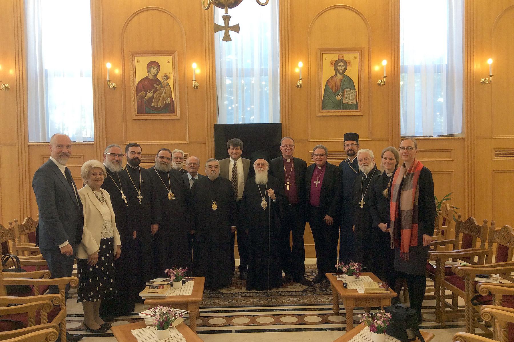 The Preparatory Committee for the 18th Plenary Session of the International Joint Commission on the Theological Dialogue between the LWF and the Orthodox Church, the meeting was held in Tirana, Albania. Photo: Archimandrite Agathangelos