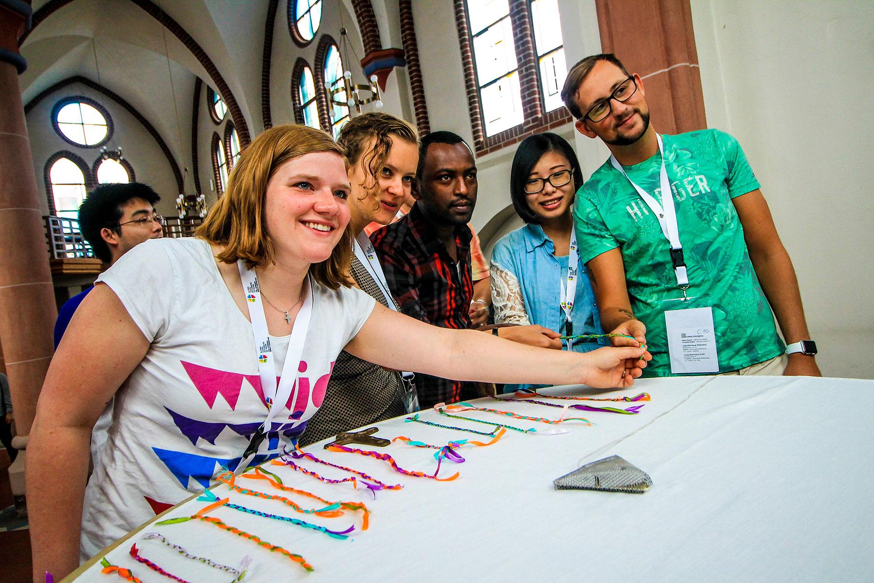 LWF youth have significantly advanced the communionâs advocacy priorities including climate justice and peace building. Photo: LWF/Johanan Celine P. Valeriano