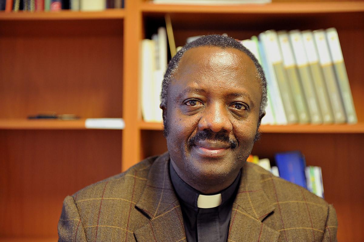 Pfarrer Dr. Fidon Mwombeki wird neuer Generalsekretär der Gesamtafrikanischen Kirchenkonferenz. Foto: LWB/S. Gallay