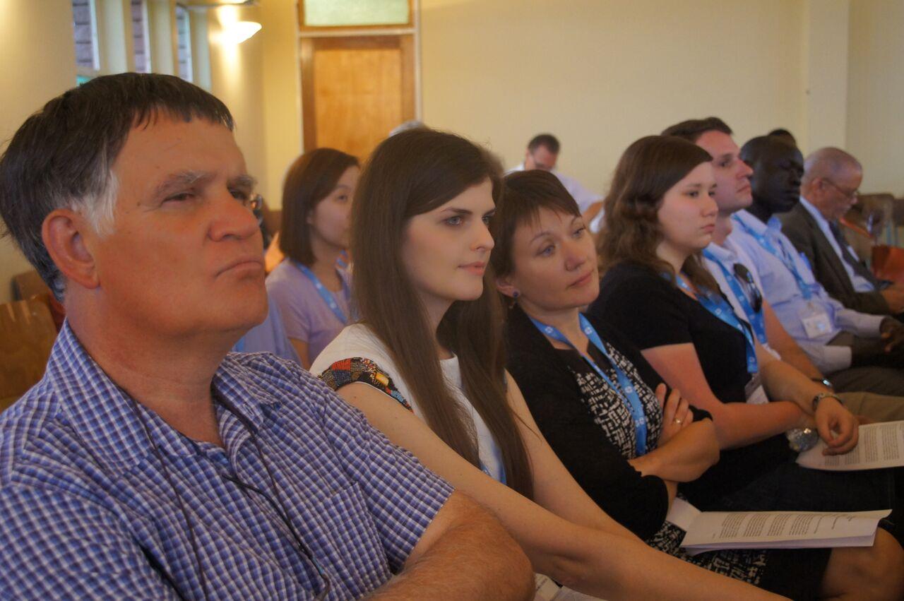 Participants at LWF's conference, 