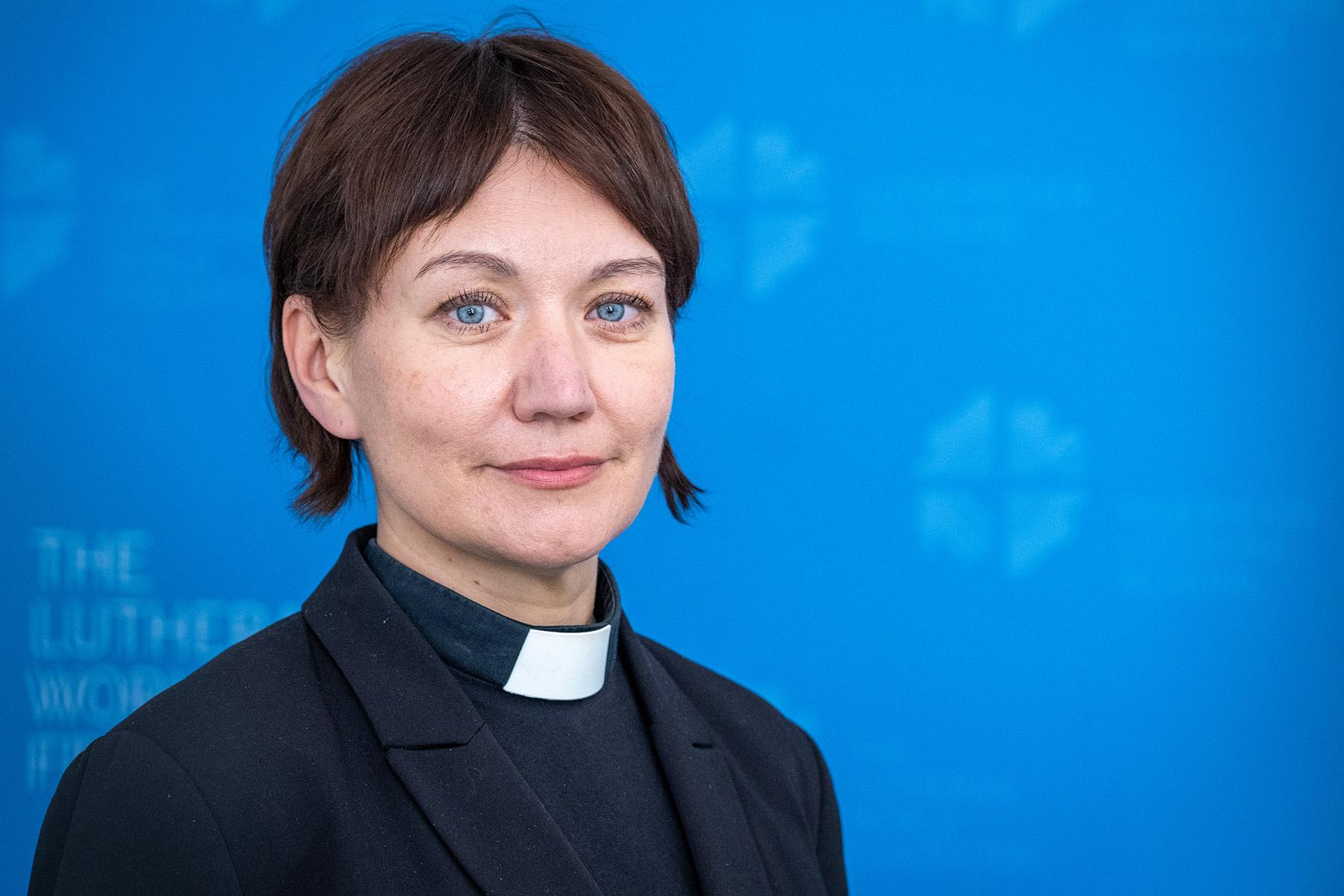 Rev. Anne Burghardt, General Secretary of The Lutheran World Federation. Photo: LWF/A. Danielsson 