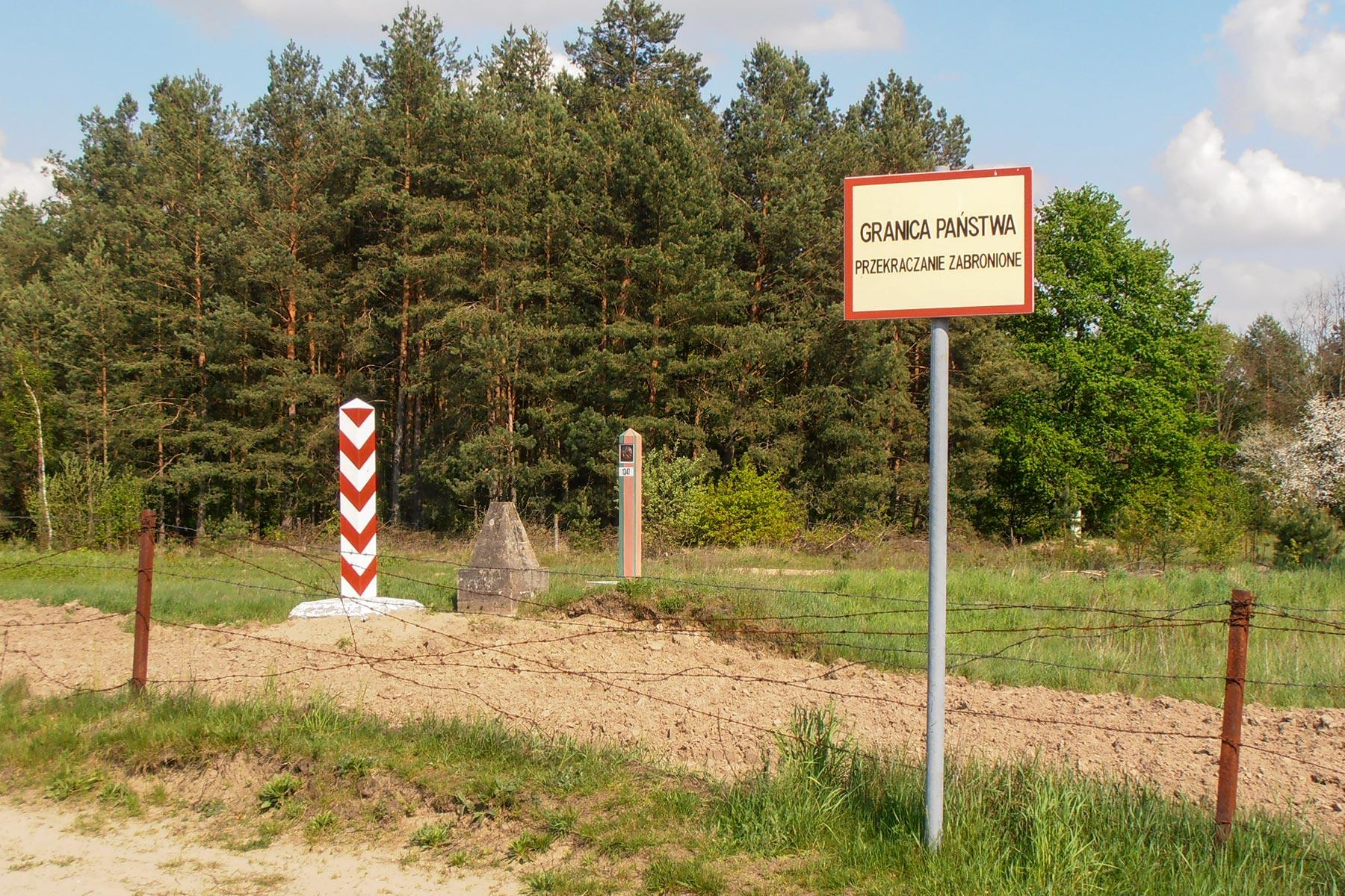 An der polnisch-belarusischen Grenze. Foto: Grzegorz W. Tężycki via Wikimedia Commons (CC-BY-SA)