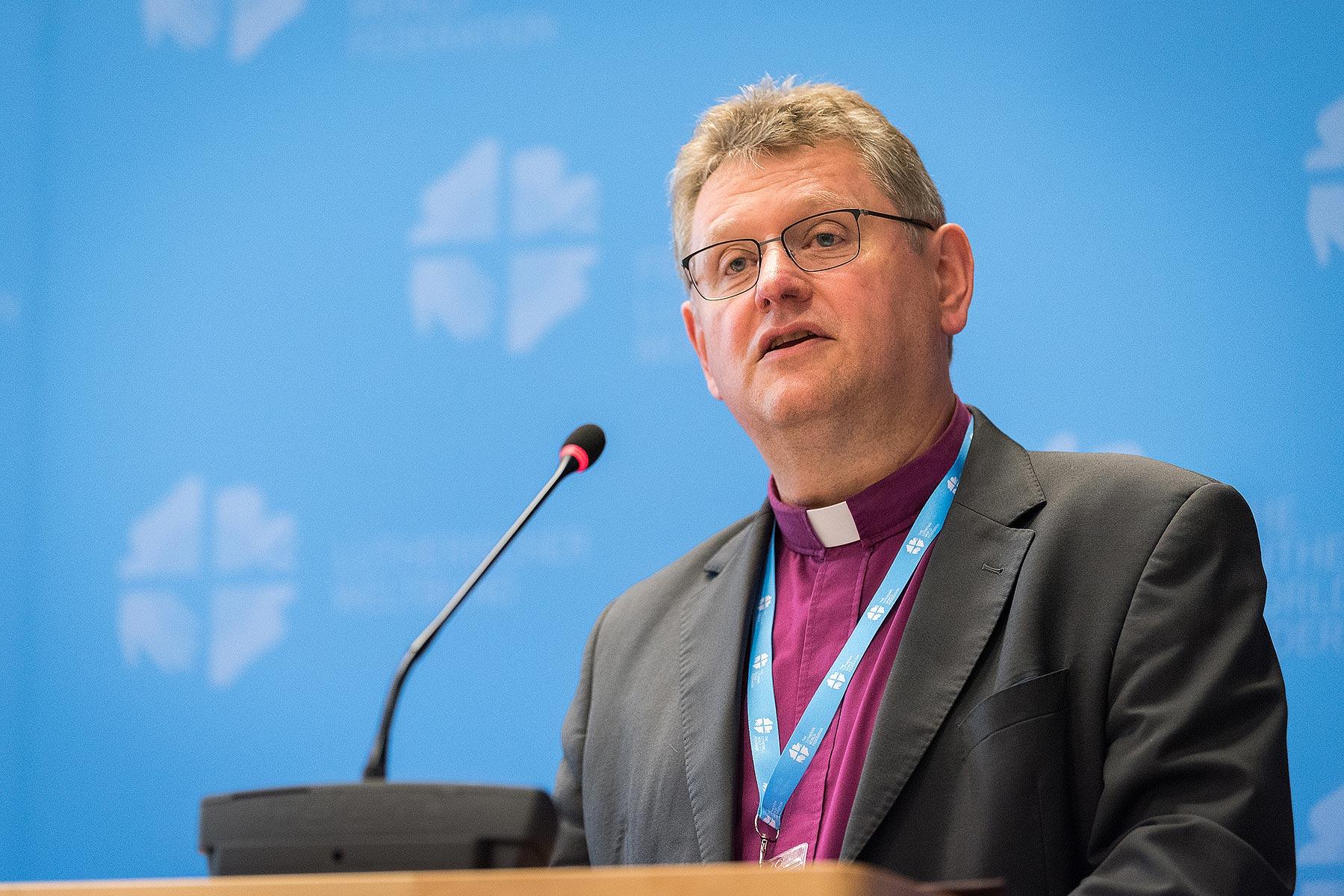 Bishop Samiec, from the Evangelical Church of the Augsburg Confession in Poland. Photo: LWF/Albin Hillert